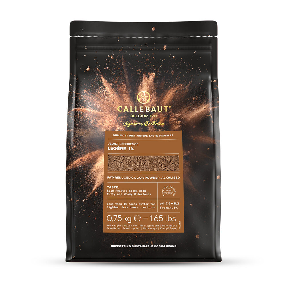 X0,75KG POUDRE DE CACAO MAIGRE ALCALINISEE LEGERE 1% CA.B.