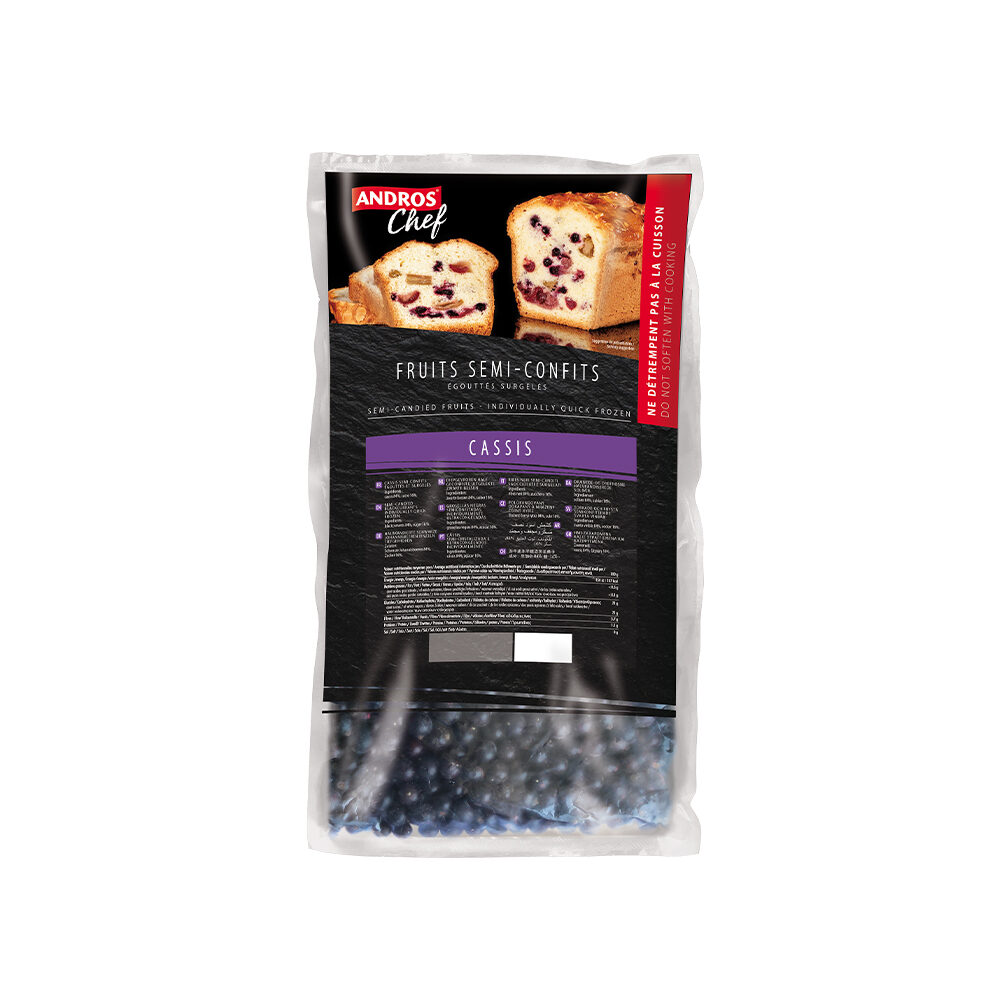 X1KG IQF BLACKCURRANT SEMI CANDIED