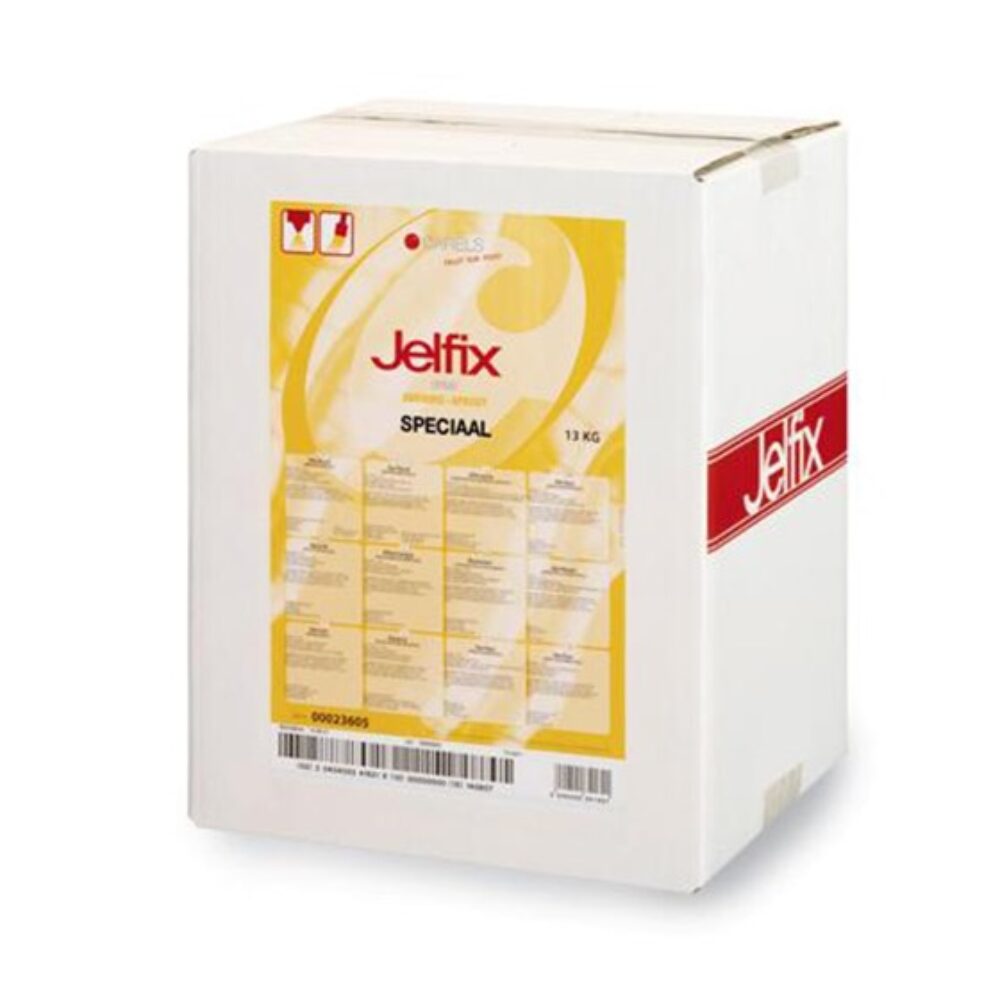X 13KG JELFIX SPRAY SPEC APRICOT CARELS GLAZE HOT PROCESS