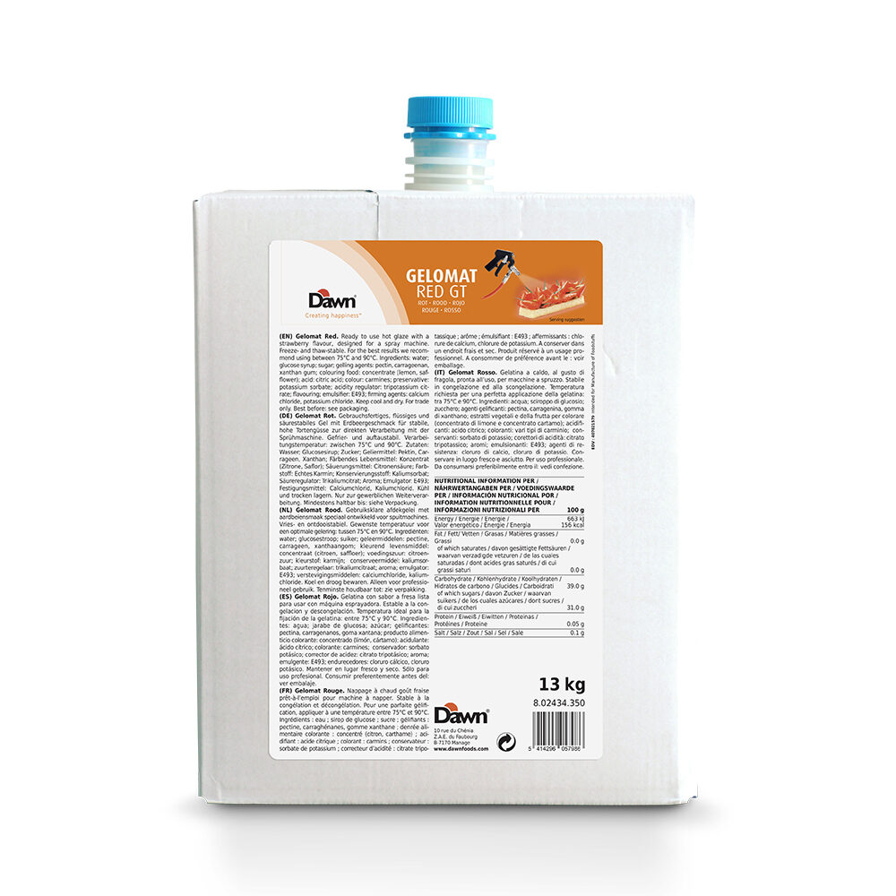 X13KG GELOMAT RED BIB