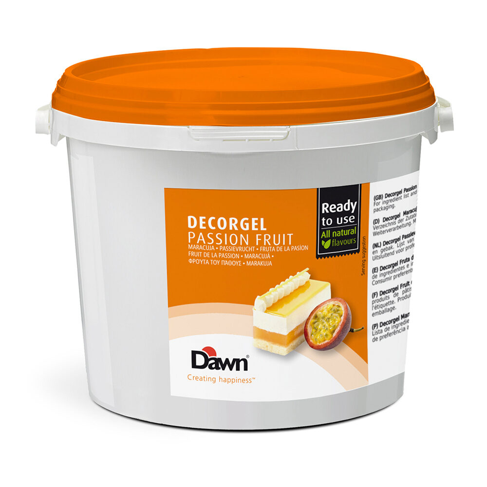 X 3K DECORGEL PASSIONFRUIT GLAZE COLD PROCESS