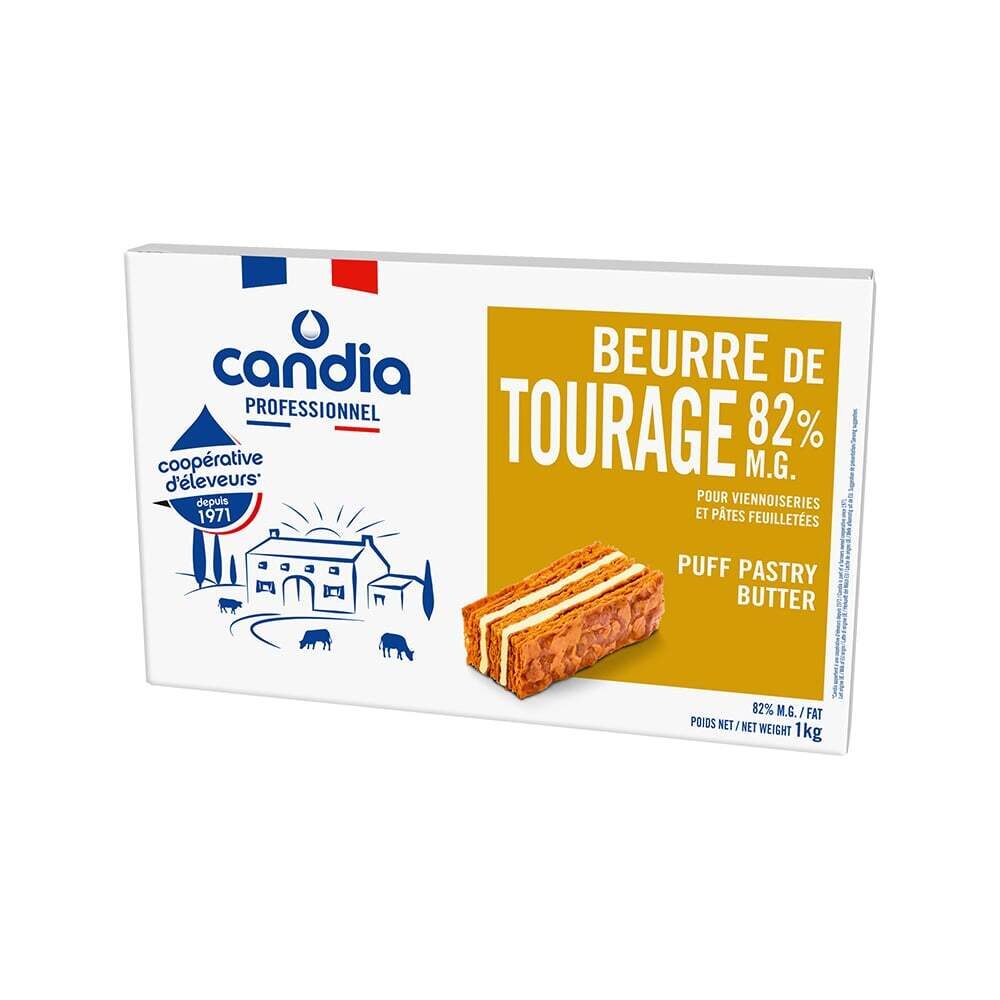 C/10X1KG BOTER TOURAGE STANDARD 82% CANDIA