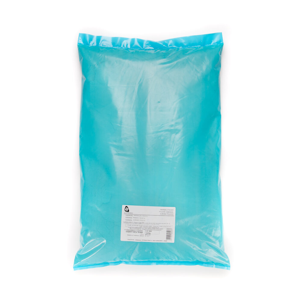 10KG AMANDPOEDER WIT ZAKGOED