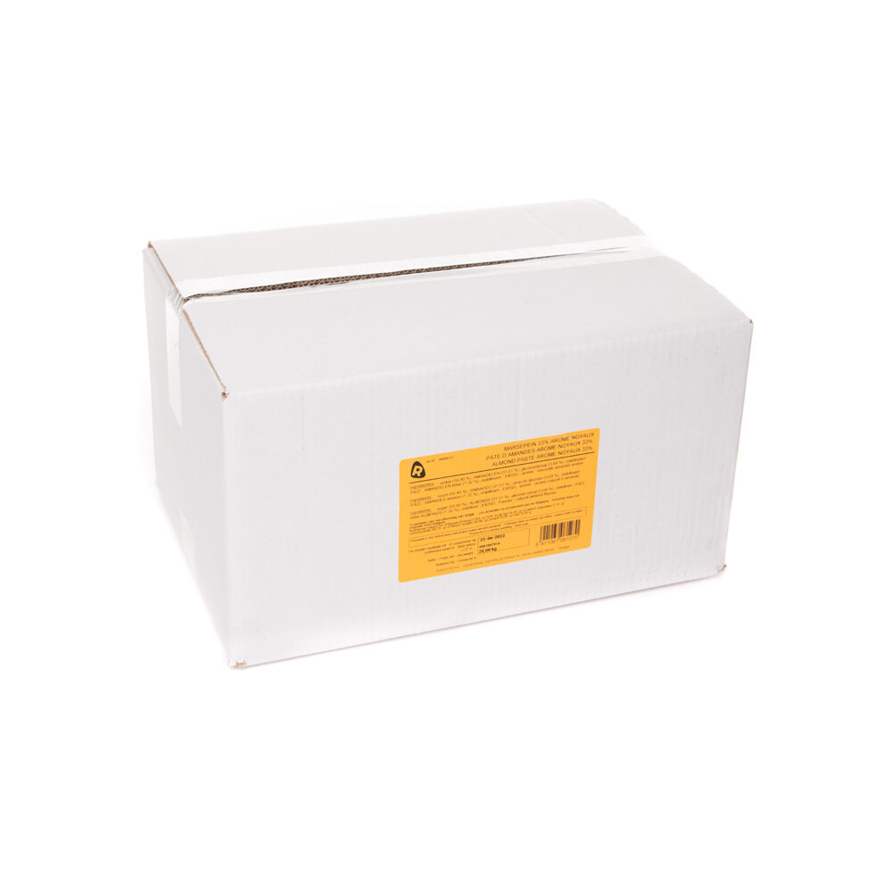 X20KG MARZIPAN 33% AROME AMANDES NAT.