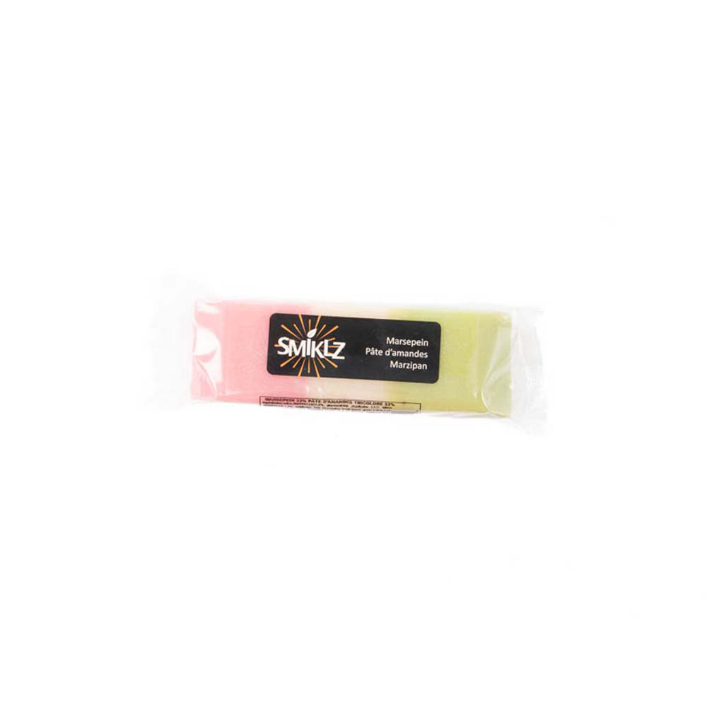 C/24X250G MARZIPAN  33% TRICOLORE