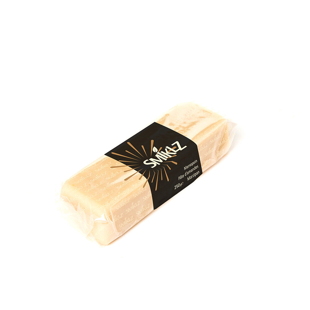 X 24X250GR MARZIPAN WHITE 33% SMIKLZ