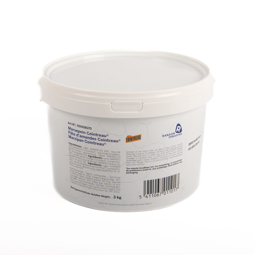 X3KG PATE D'AMANDES COINTREAU