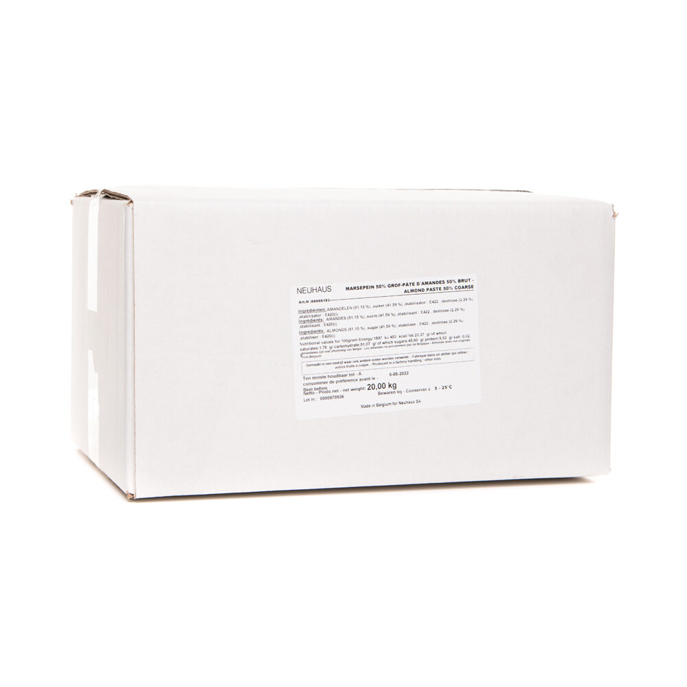 X20K MARZIPAN 50% WHITE FARO COARS