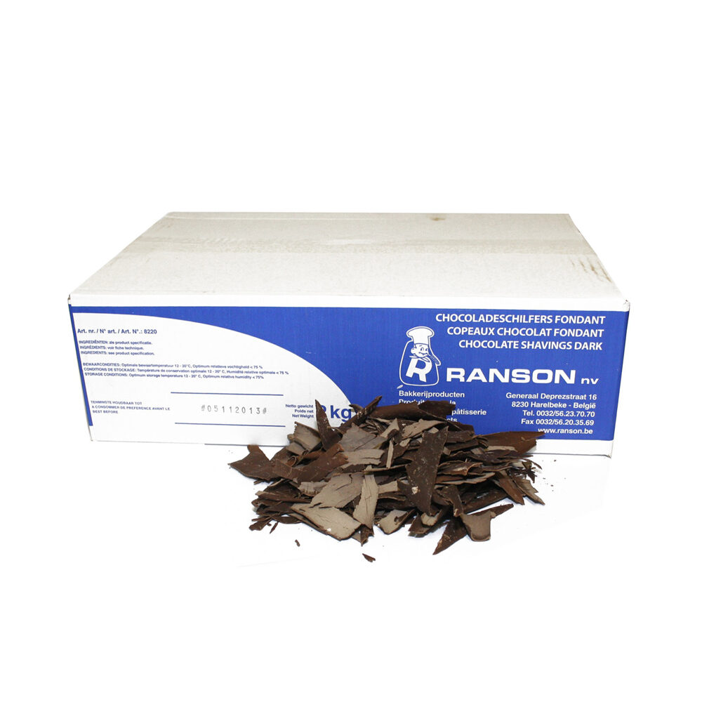 X2K CHOCOLATE SHAVINGS DARK RANSON