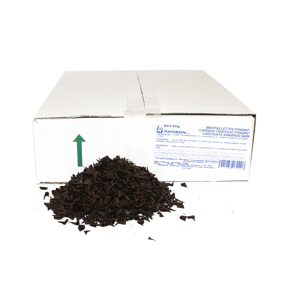 X 2KG MINI CHOC. CURLS DARK