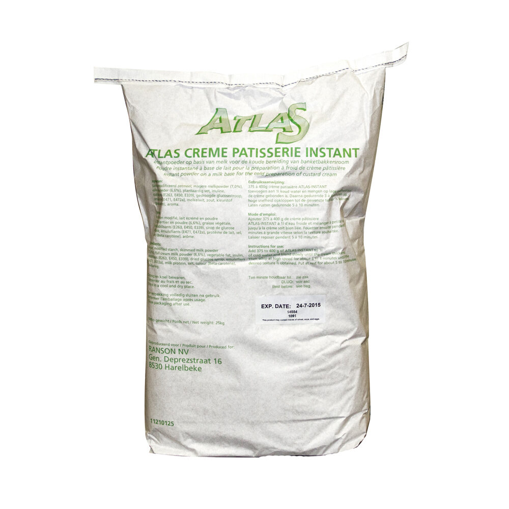 X 25K ATLAS CREME PAT INSTANT NON-AZO