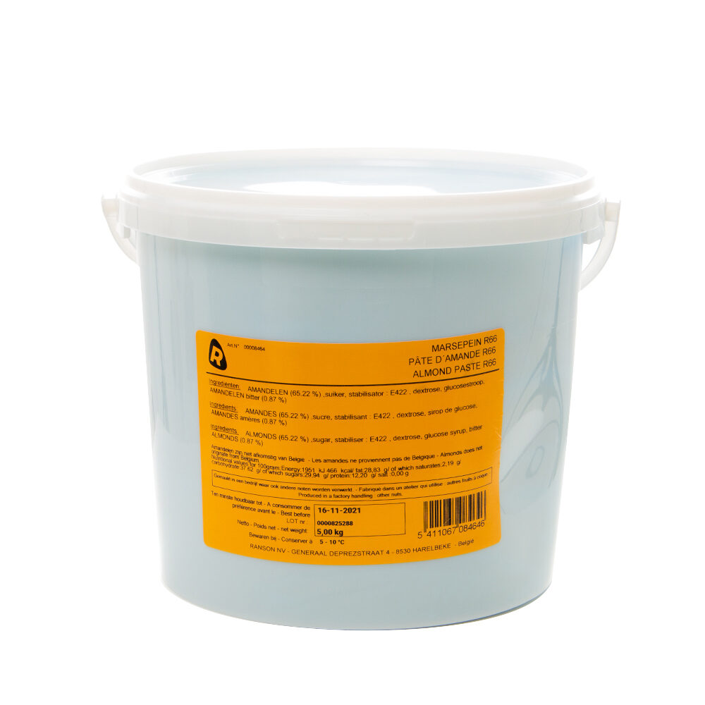 X5K ALMOND / MARZIPAN PASTE R66 BUCKET