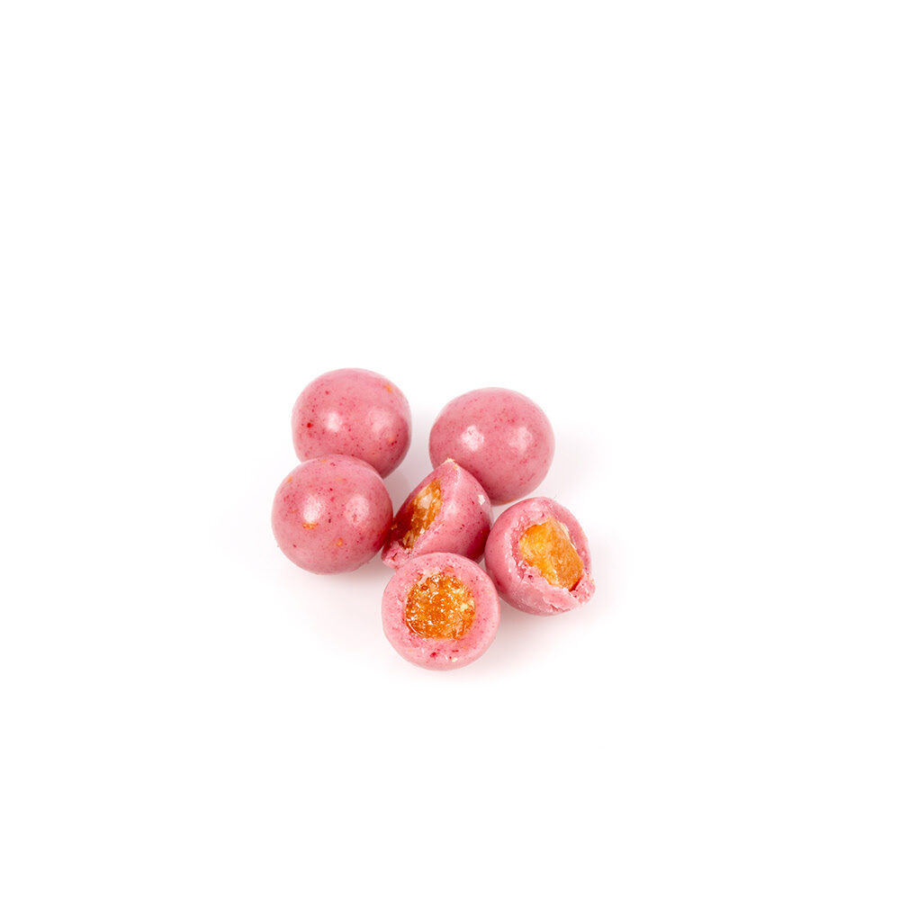 X800G CARAMEL CRUNCHES RASPBERRY