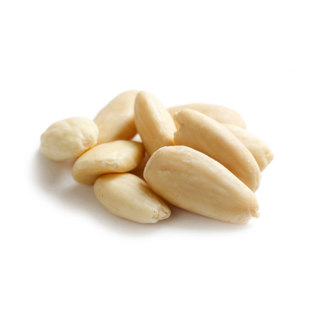 X 5KG WHITE ALMONDS HAND SELECT