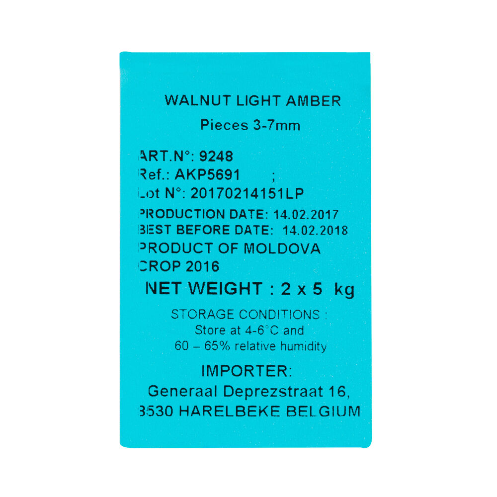 C/2X5KG WALNUTS LAP SMALL PIECES EAST EU