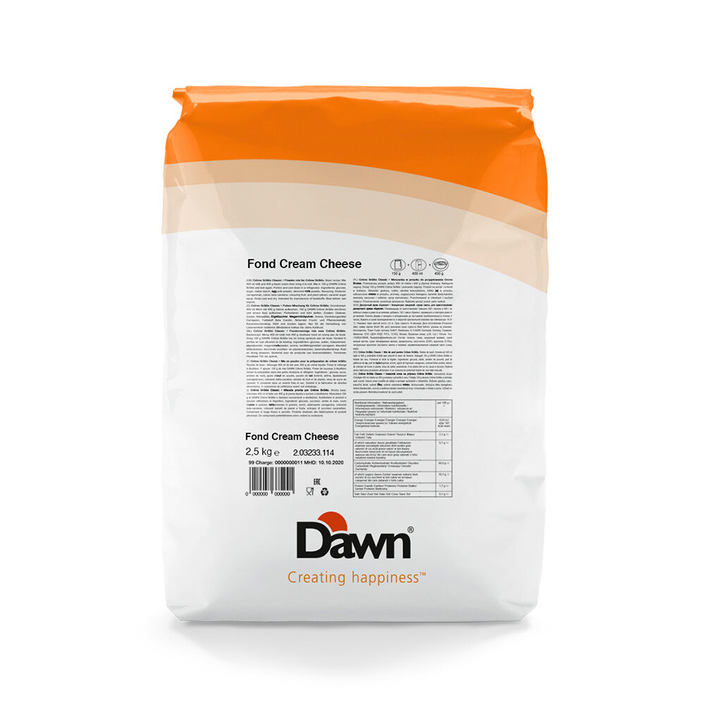 X5KG FOND FROMAGE CREME SUCREA