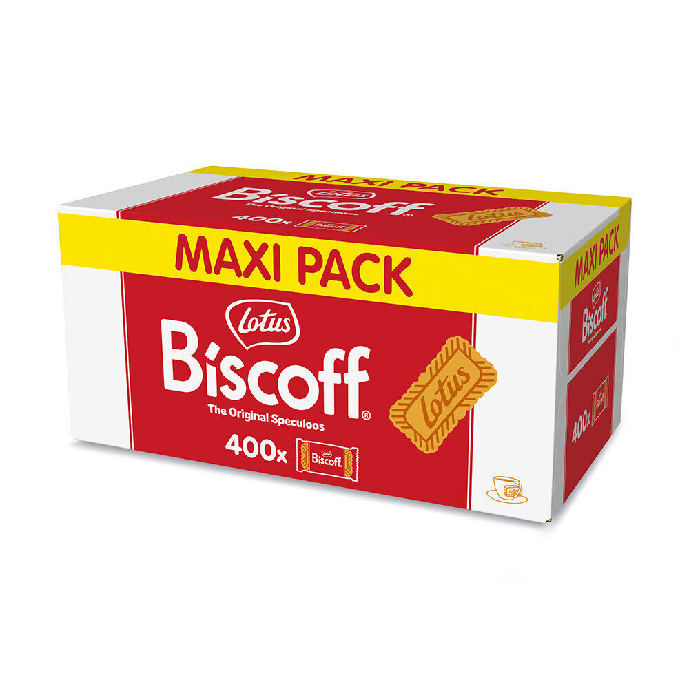 C/350PCS+50PCS GRATUIT SPÉCULOOS EMB. IND. LOTUS BISCOFF