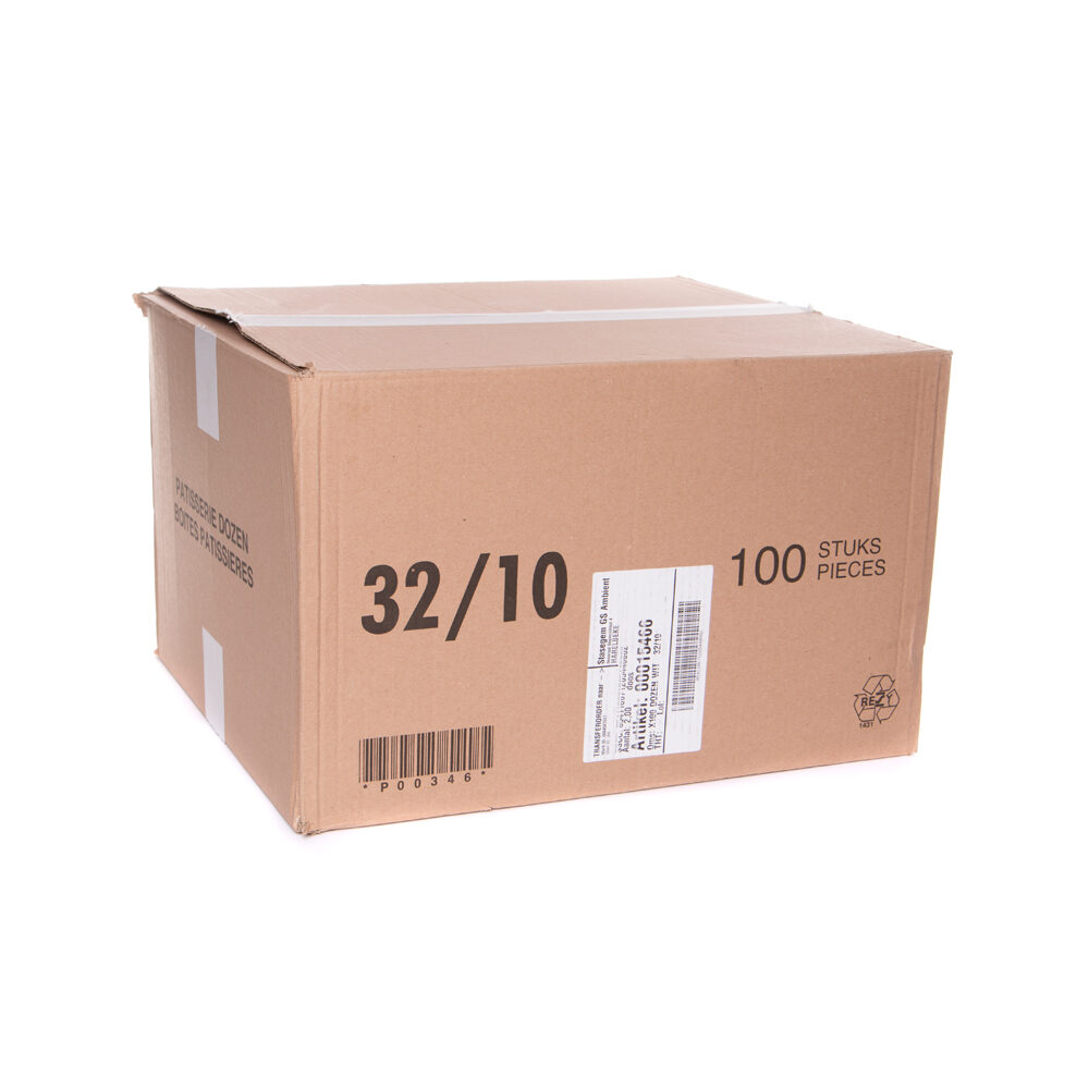 X100 BOXES WHITE 32/10