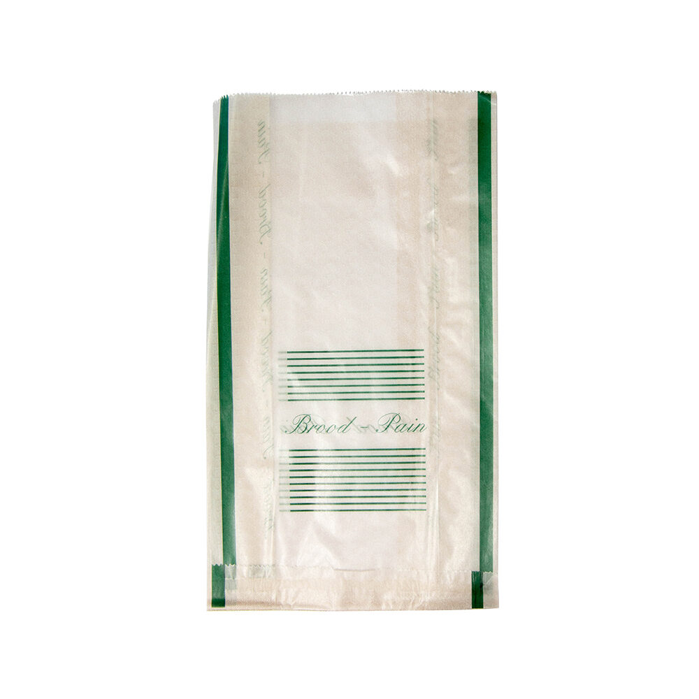 X1000PC BREADBAG 39X22.5 1R GREEN