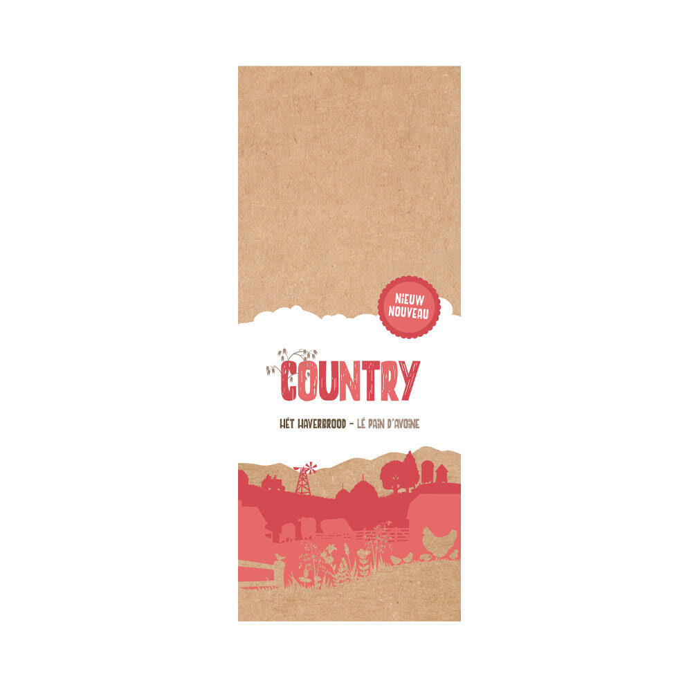 X/100PC. BREAD BAG REX COUNTRY