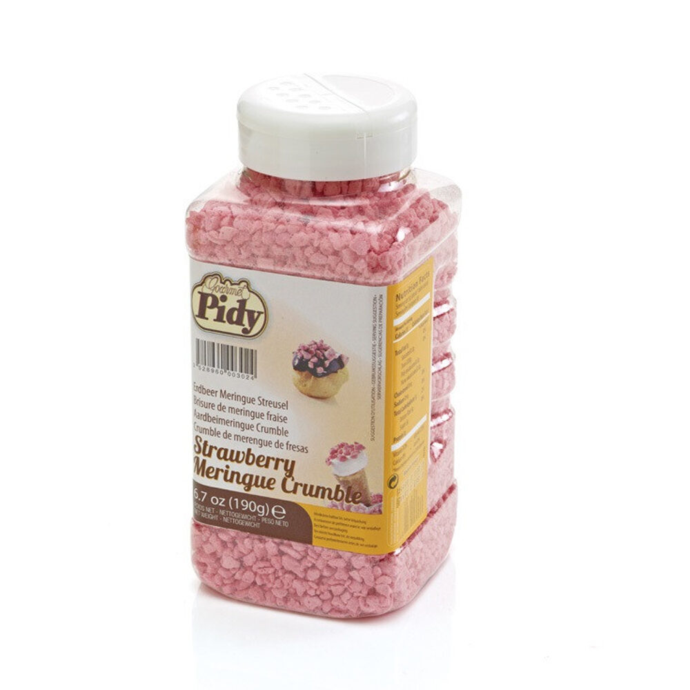 C/6X190GR CRUMBLE MERINGUE STRAWBERRY