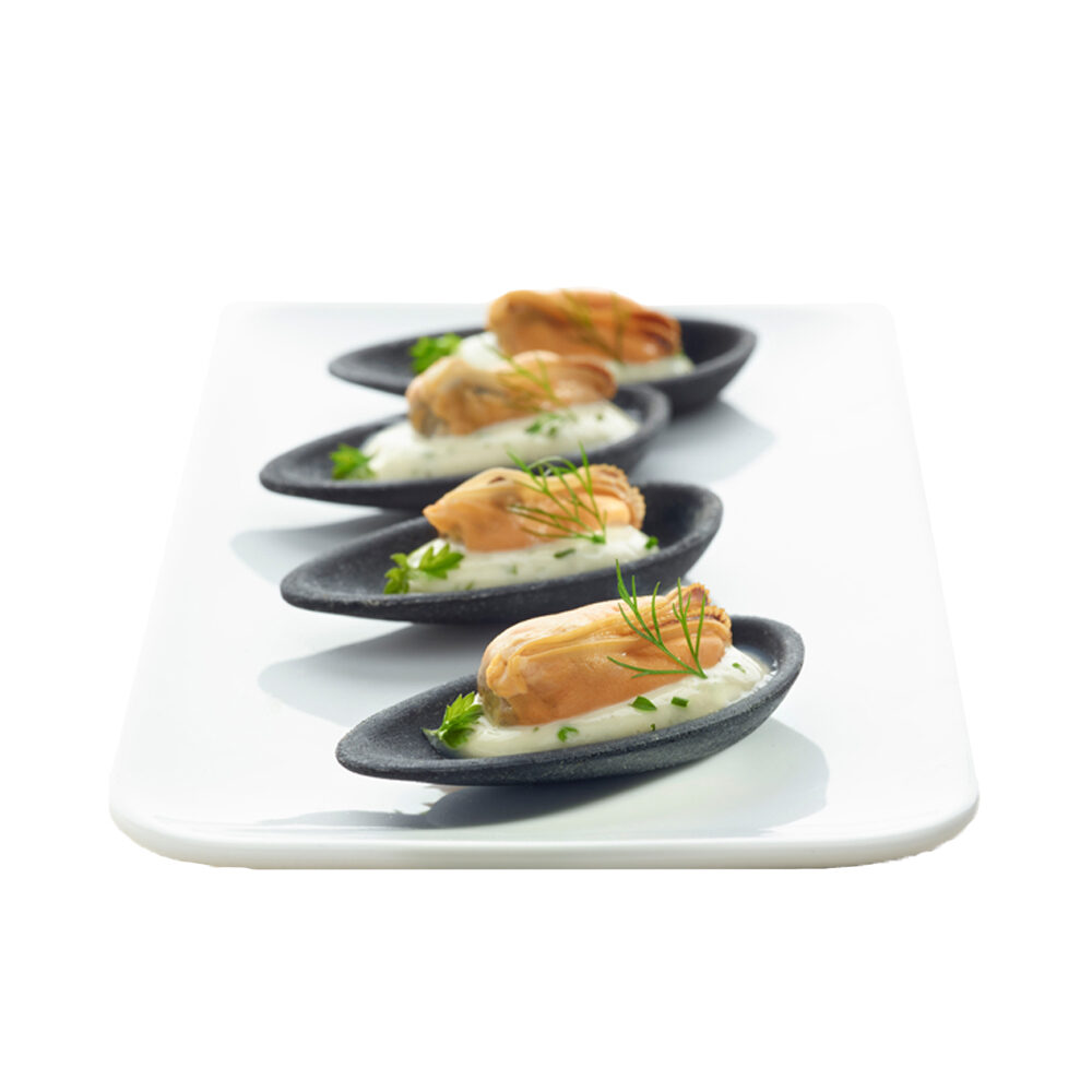 C/84PC.MUSSEL SHELL BLACK 65MM PIDY 795.59.084