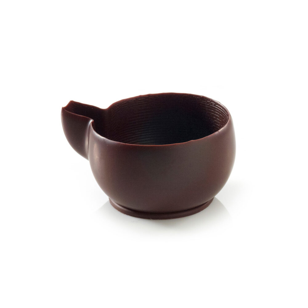 X 120PCS 2.2CM / 2.5CM H MINI CHOC COFFEE CUPS DARK PIDY
