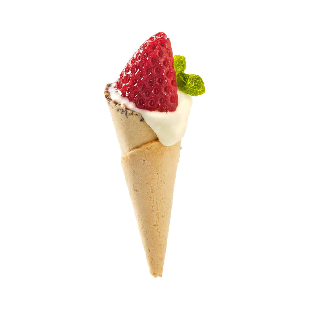 C/90PC MINI-CONE SUCRE/ENROB.CHOC RSPO SG