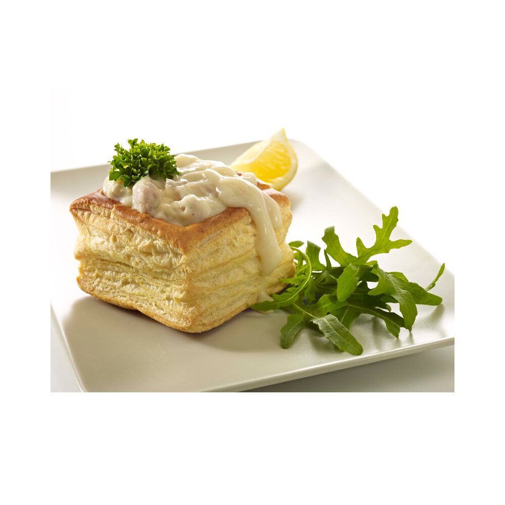 C/18PC VOL-AU-VENT CARRE BOUCHEE
