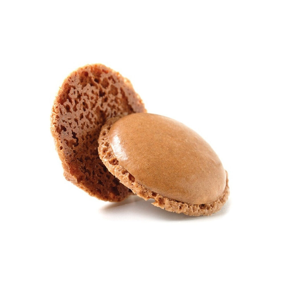 C/180PC MACARON CHOCOLATE 35MM