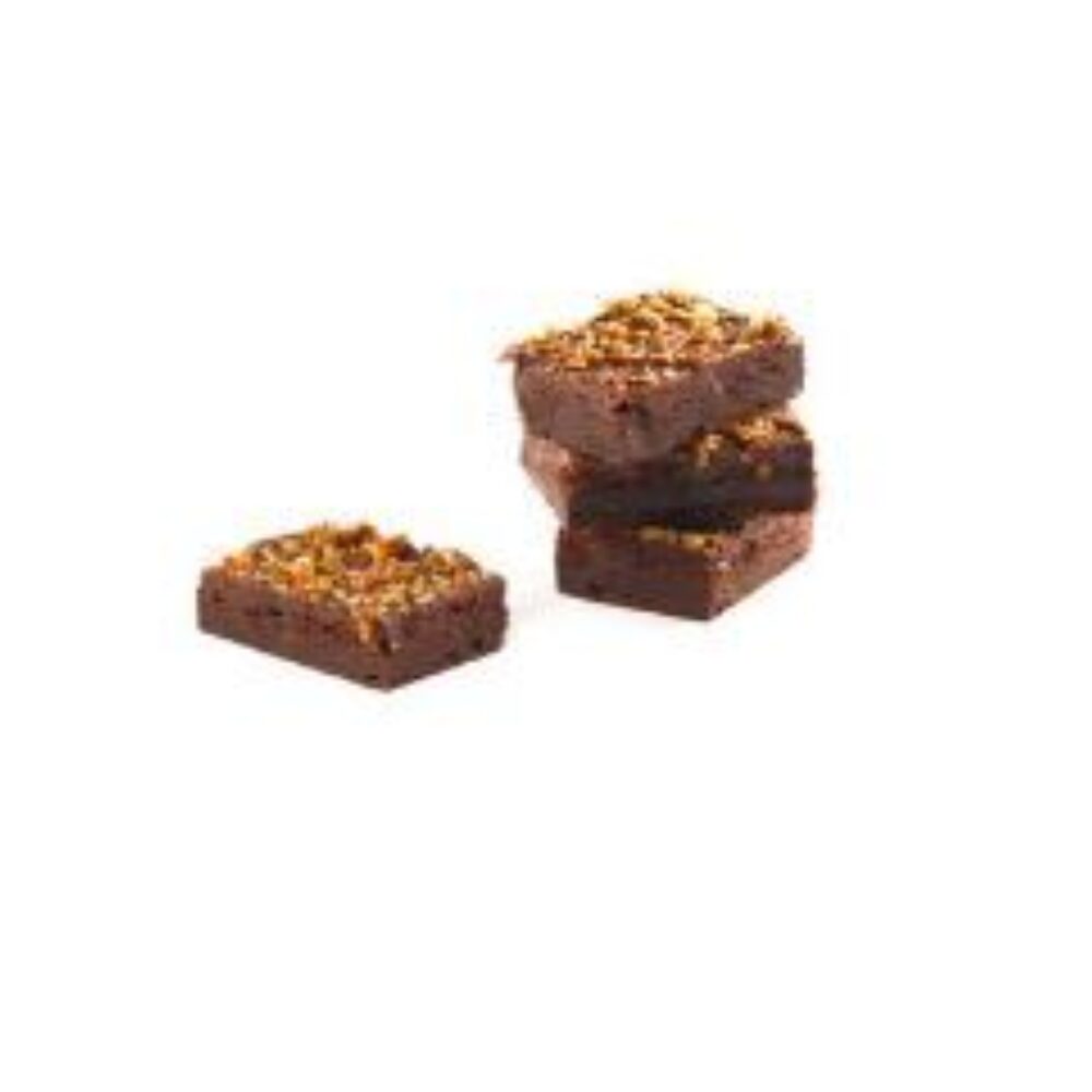 C/21ST CHOCOLADEBROWNIE MET PECANOTEN EN KARAMEL 71G PANESCO