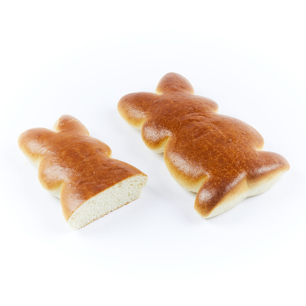 C/20PC EASTER BRIOCHE ROLL PACKED PER 2 100G