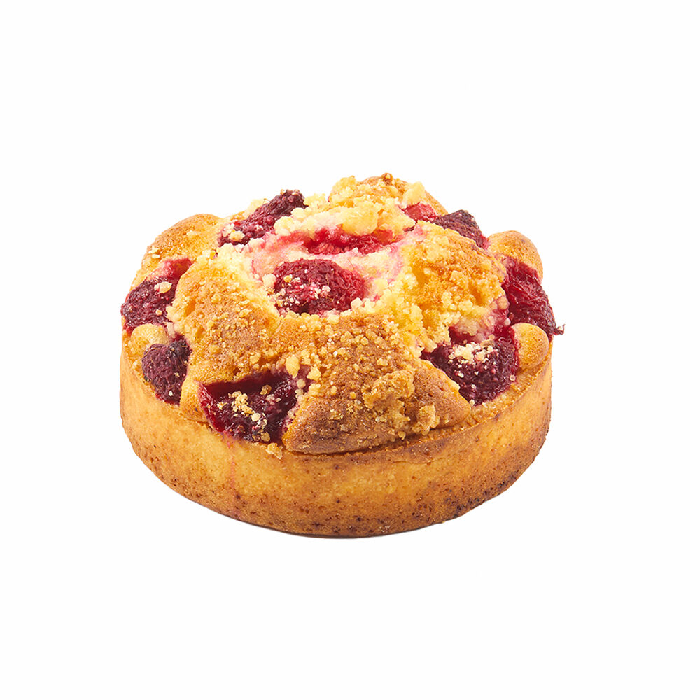 C/28ST FRAMBOOS CRUMBLE TAARTJE 105G