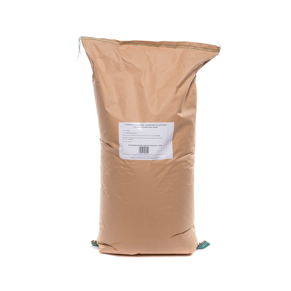 X25KG SESAMZAAD GEPELD 99,98%