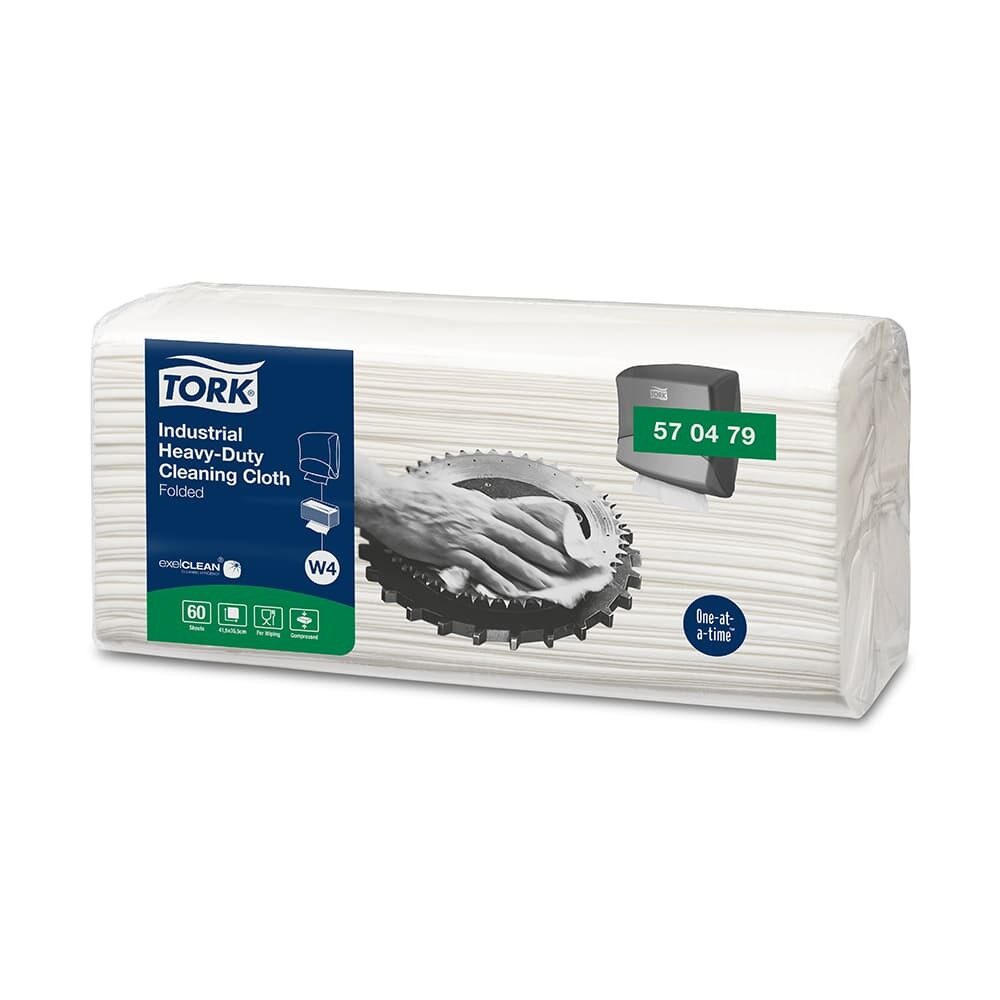 C/4X60V TORK INDUSTRIAL HEAVY-DUTY CLOTH W4 1LG BLANC