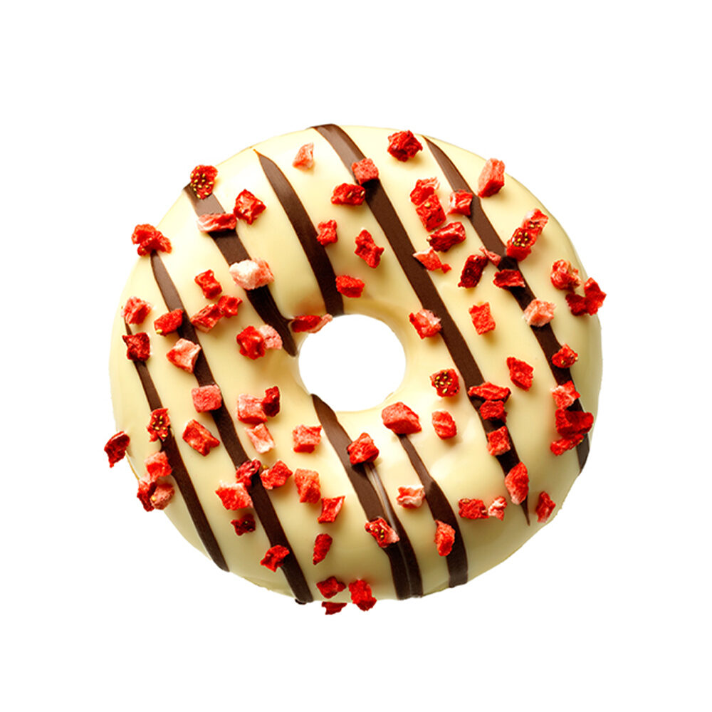 C/48ST DONUT STRAWJELLY JAM 73G LA LORRAINE