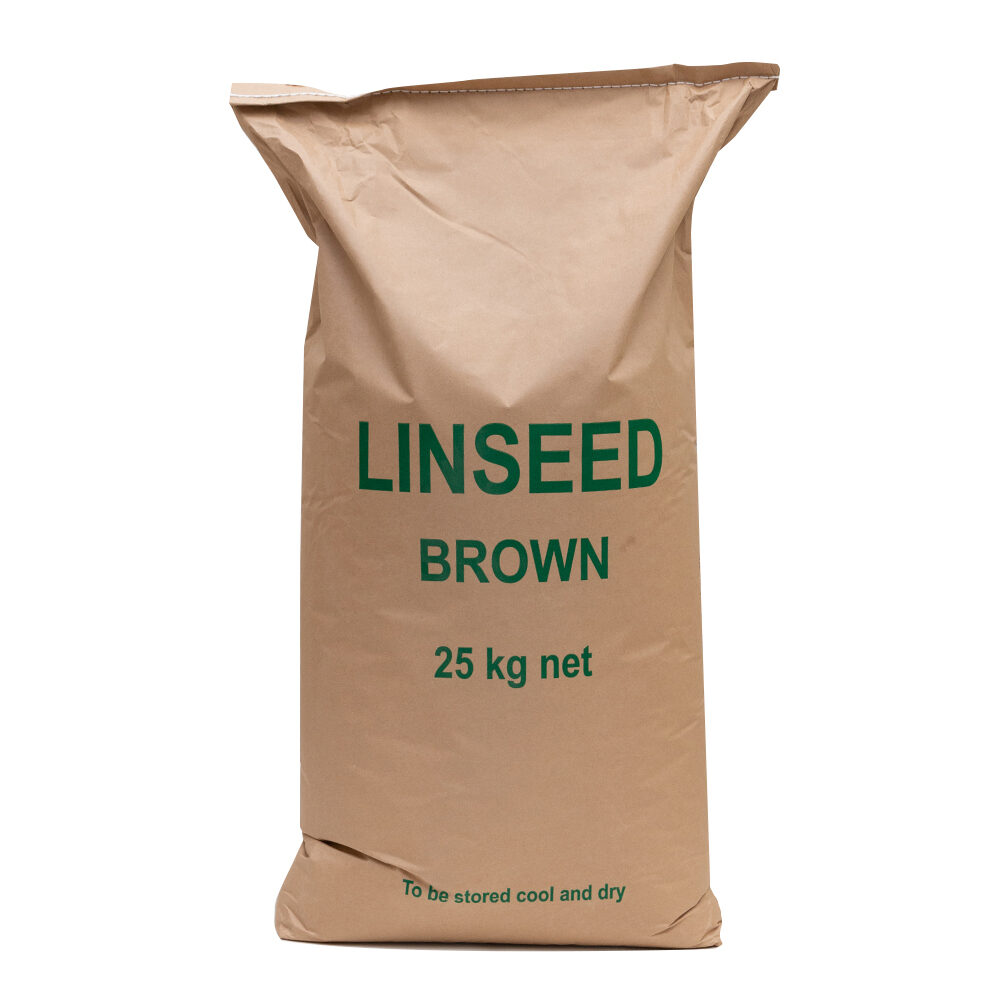 X 25KG LIN SEEDS BROWN