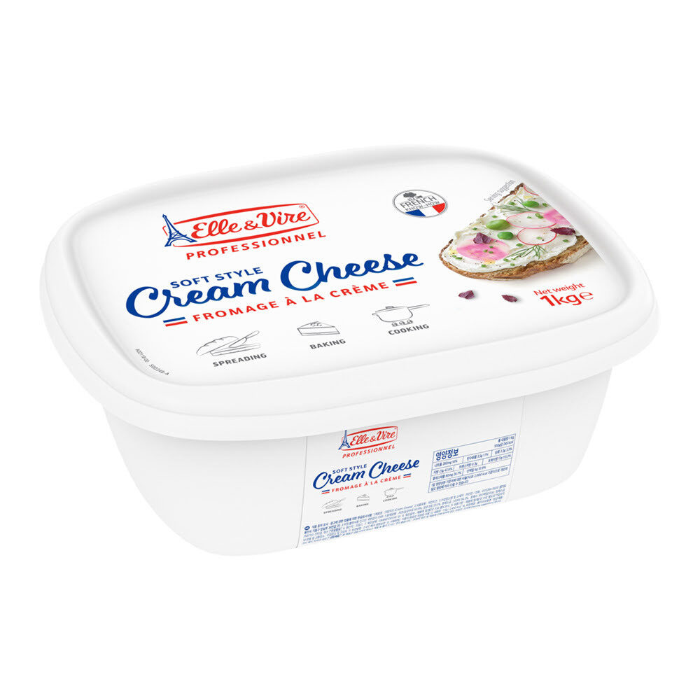 C/4X1KG FRENCH SOFT CREAM CHEESE ELLE&VIRE