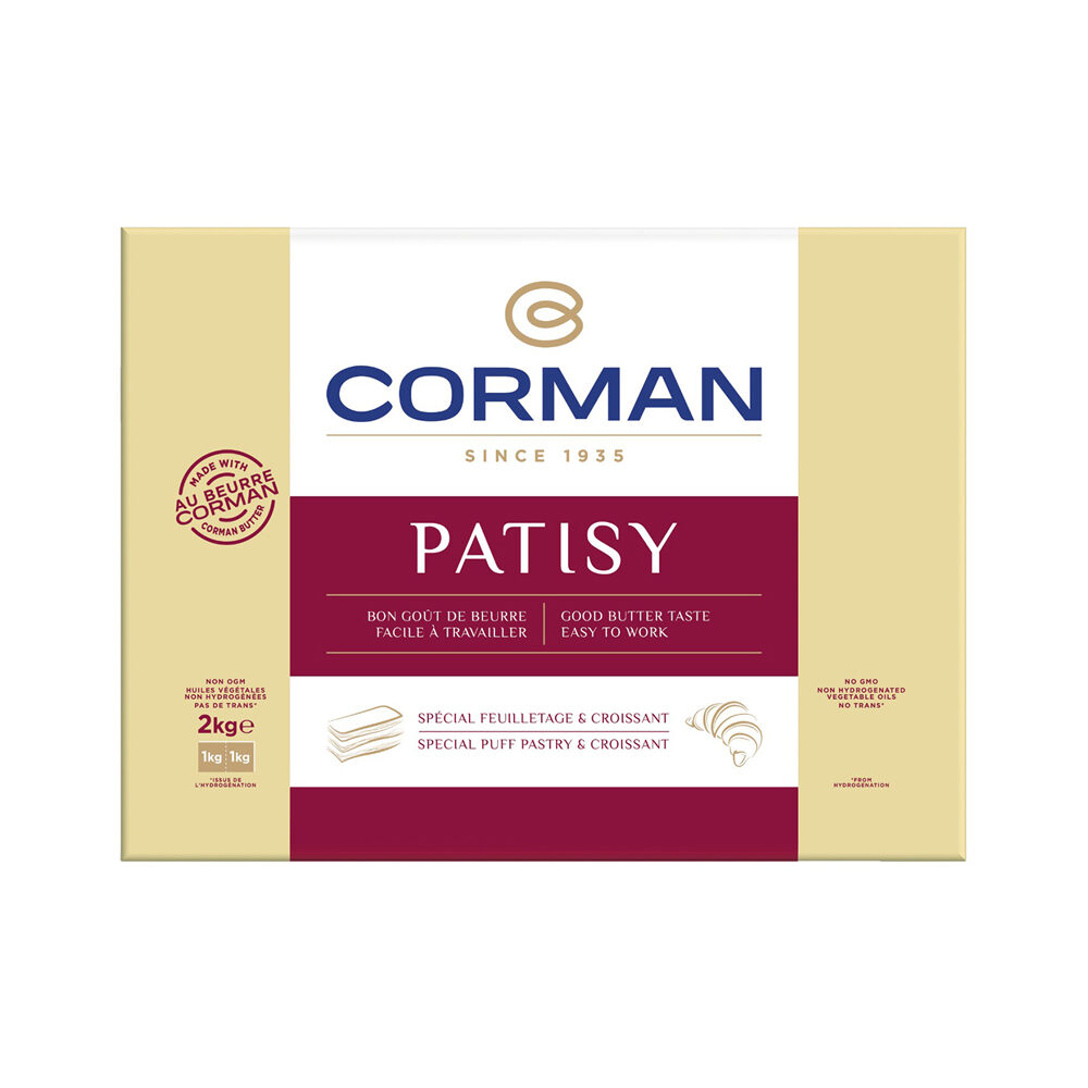 C/5X2KG FEUILLETAGE & CROISSANT PLAK PATISY CORMAN