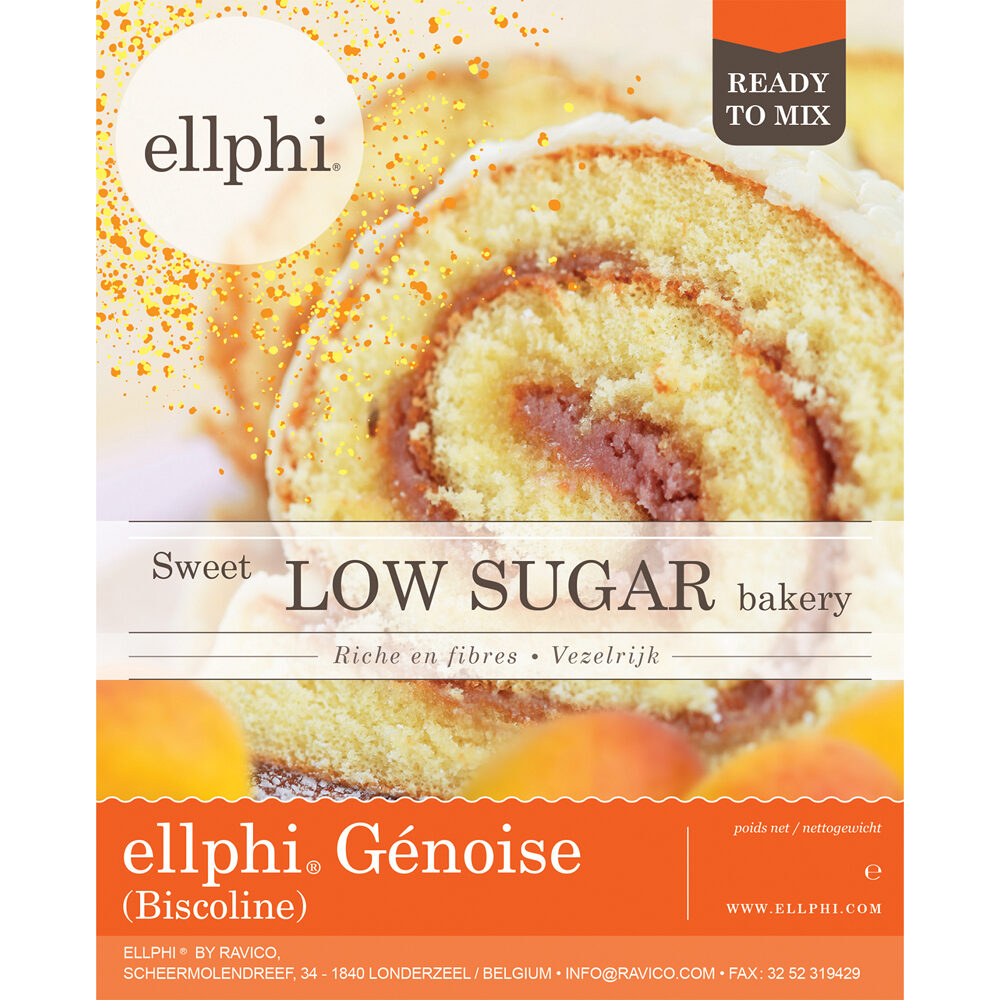 C/6X500GR BISCOLINE GENOISE ELLPHI