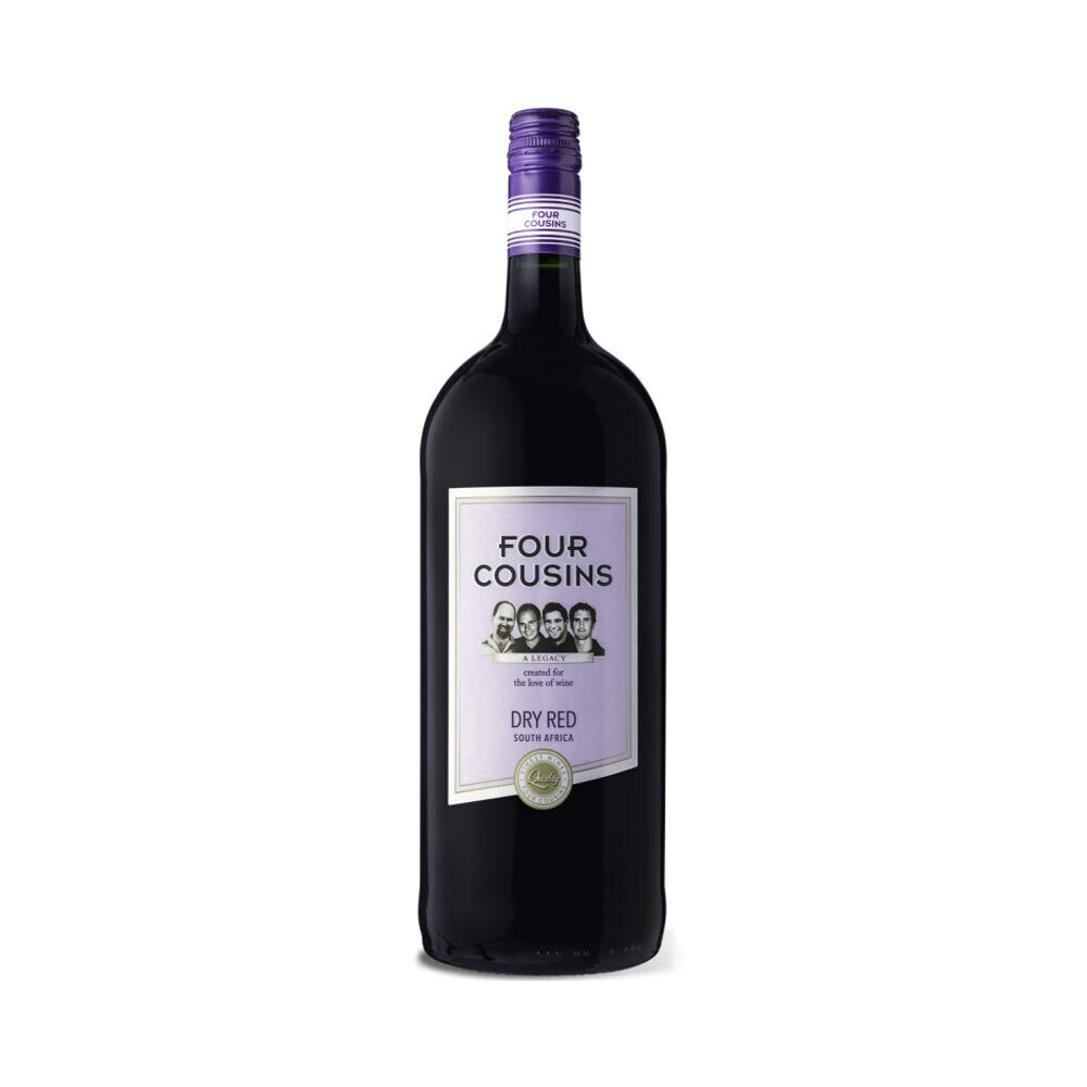 X 6X1500ML RED WINE FOUR COUSINS