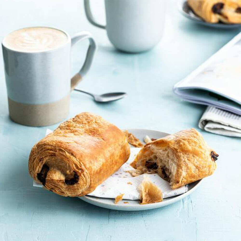 C/2X38PCS PAIN AU CHOCOLAT ET A LA MARGARINE 80GR KB12