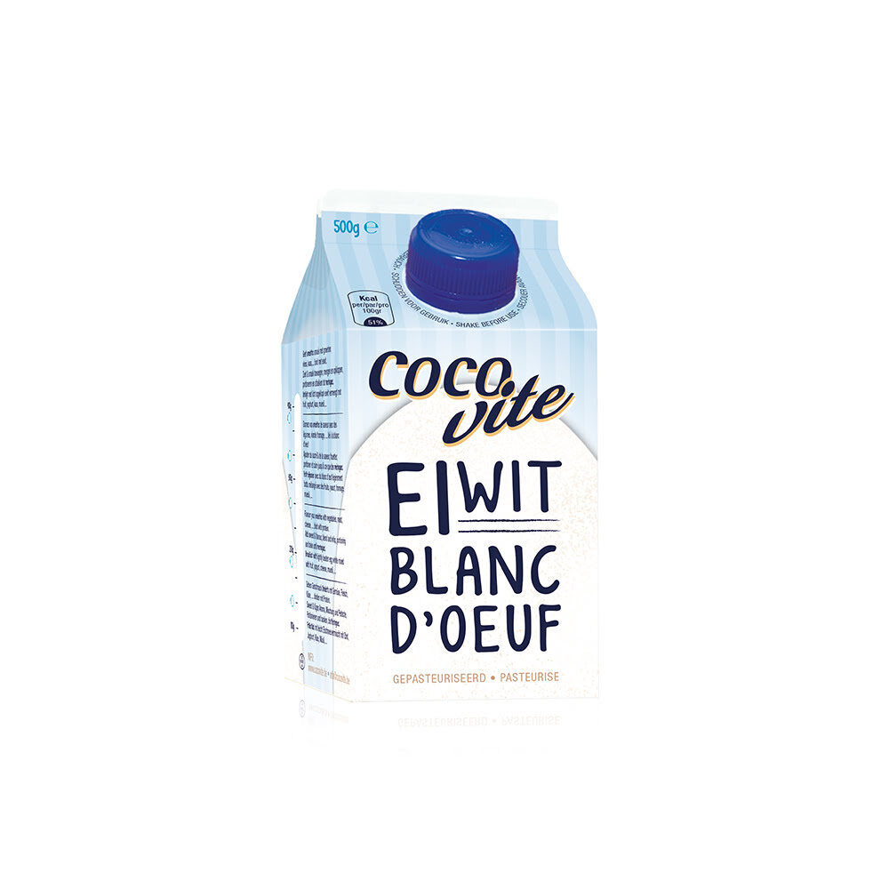 C/6X500G VLOEIBAAR EIWIT SCHARREL ZONDER ADDITIEVEN