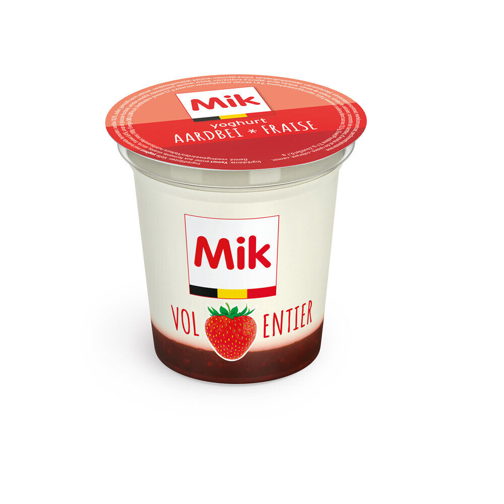 C/12X125G FULL YOGURT STRAWBERRY MIK