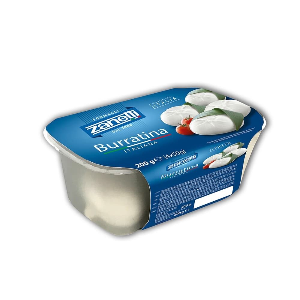 C/6X4PC MINI BURRATA BURRATINA ZANETTI 50G