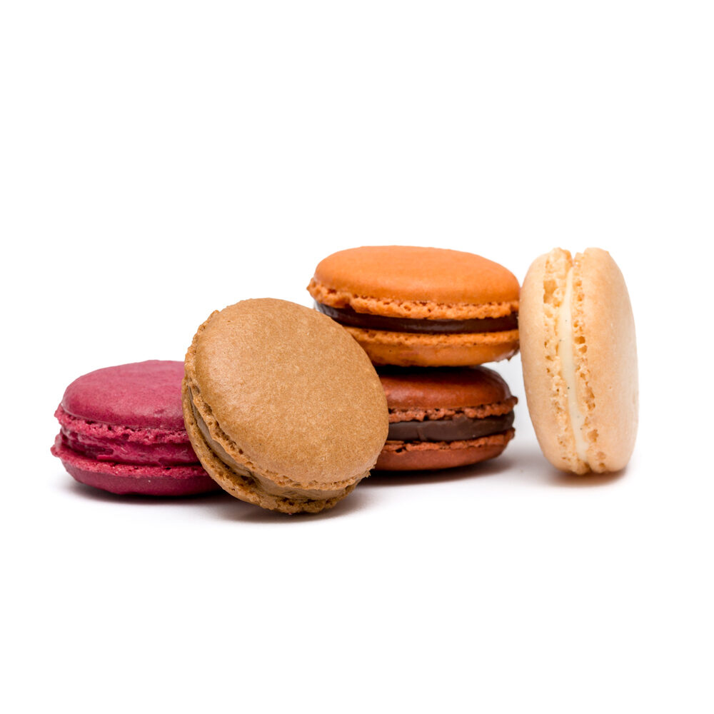 C/2X20PC MACARONS FOURRES ASS. 5 GOUTS DARCIS