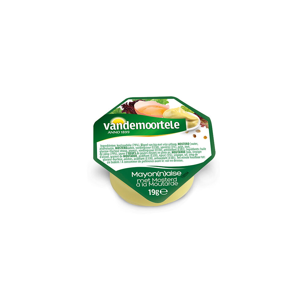 C/120X20ML MAYONNAISE VDM A LA MOUTARDE PETIT POT