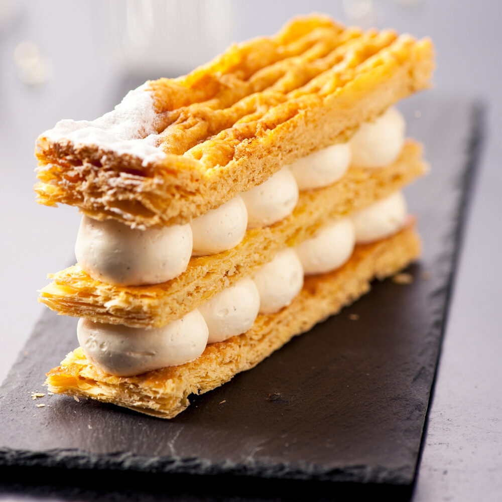 X 14PCS BUTTER PUFF PASTRY PLAQUES B51