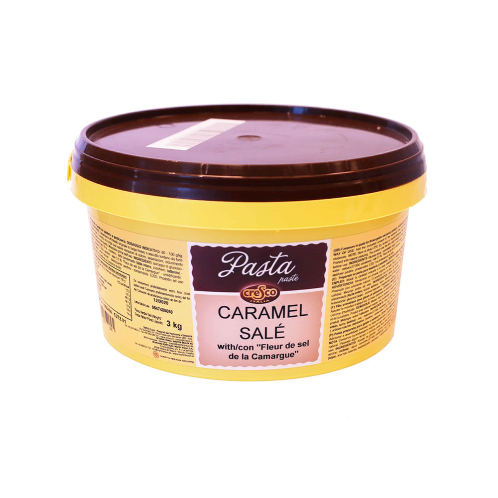 X3KG PASTA CARAMEL SALE (GEZOUTEN KARAMEL) CRESCO