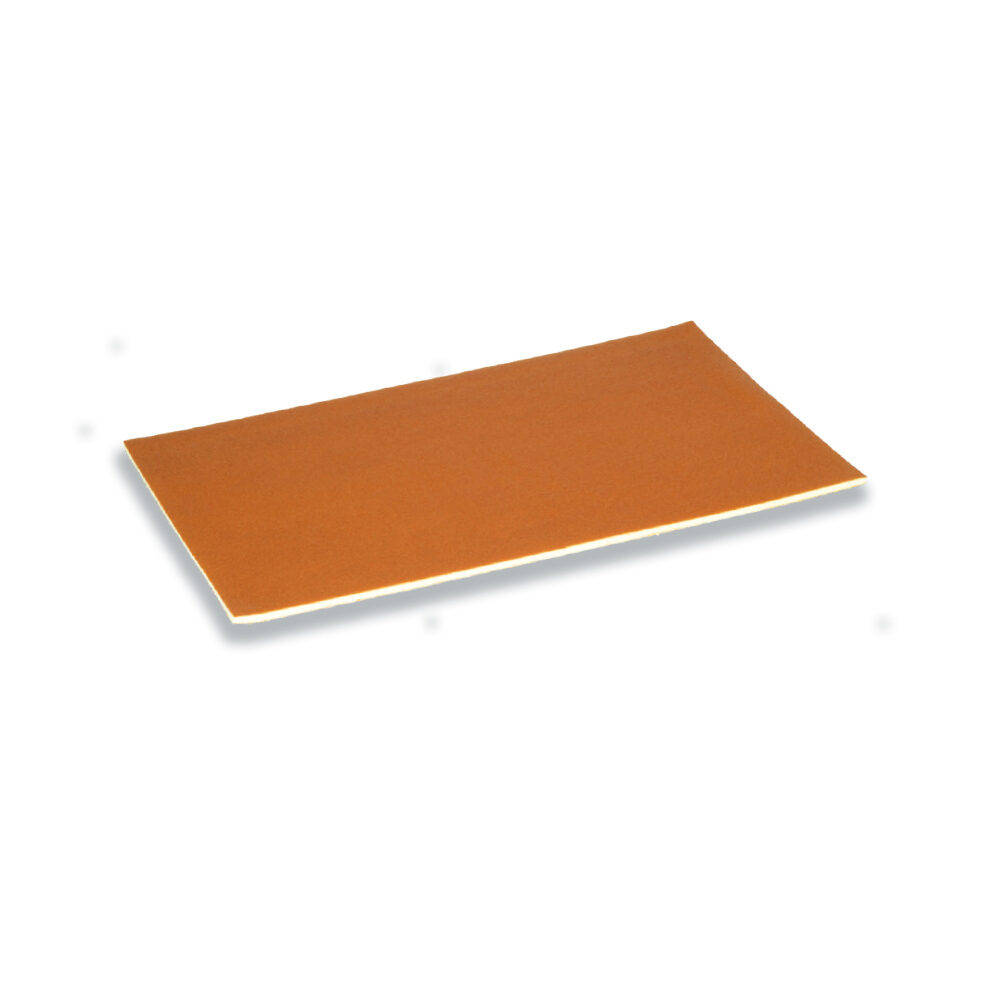 C/12PC FEUILLE GENOISE NATURE 5MM